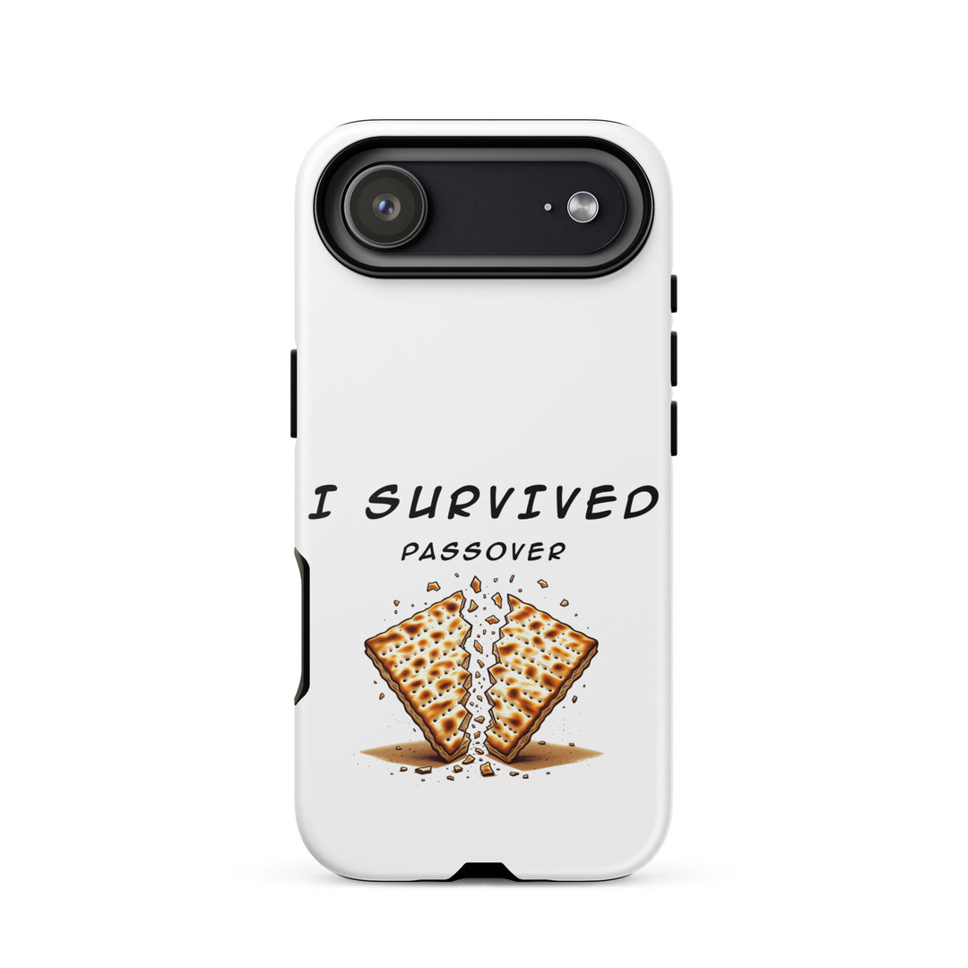 Passover Jewish pride tough phone case for iPhone 17 Air, matte finish - front view