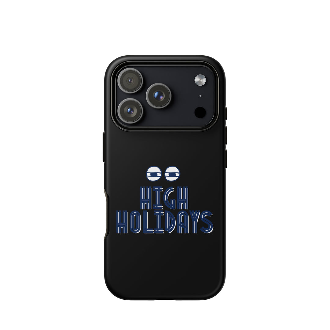 High Holidays Jewish pride tough phone case for iPhone 17 Pro, matte finish - front view