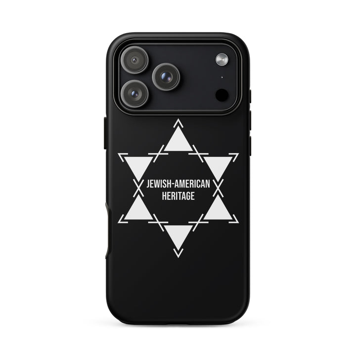 Jewish American Heritage Jewish pride tough case for iphone® in Matte - front view