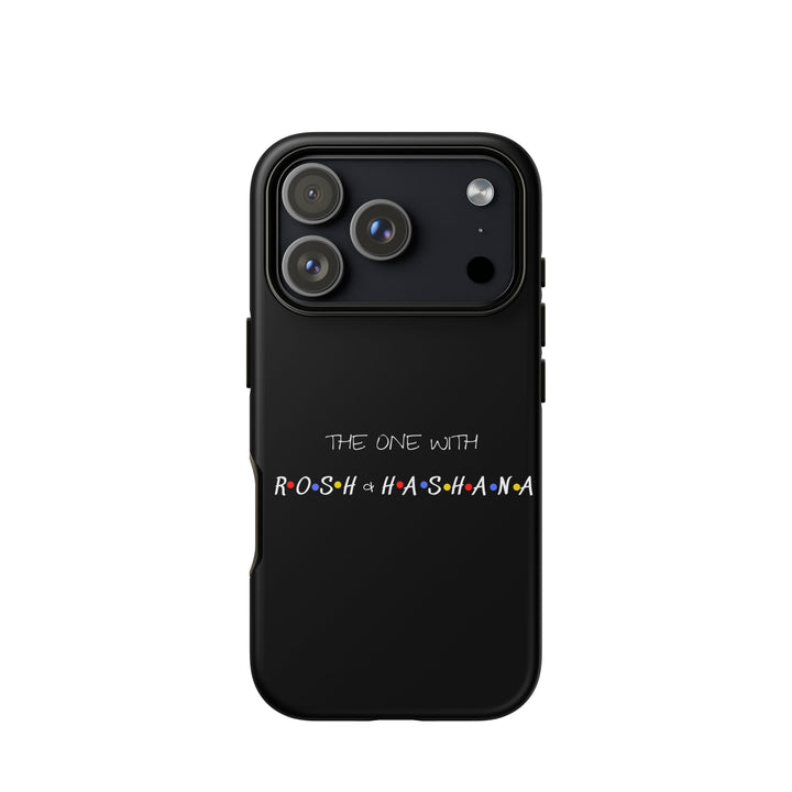 The One with Rosh HaShana Jewish pride tough phone case for iPhone 18 Pro, matte finish - front view