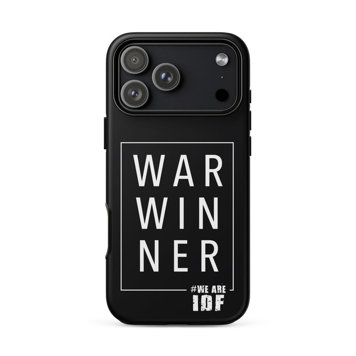 Israel War Winner Jewish pride tough phone case for iPhone 18 Pro Max, matte finish - front view
