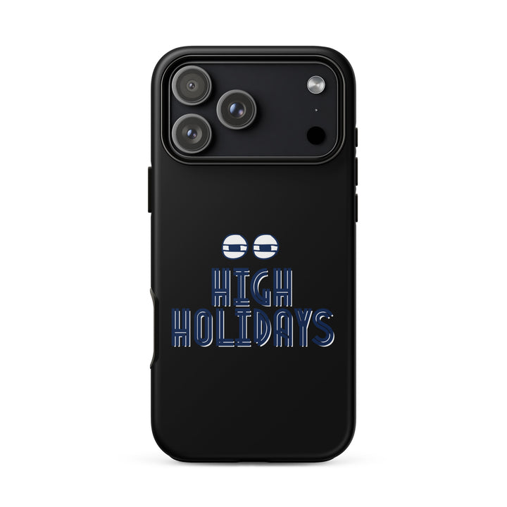 High Holidays Jewish pride tough phone case for iPhone 18 Pro Max, matte finish - front view