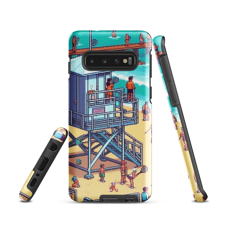 Tough Case for Samsung® | TLV Frishman Beach 16 Bit