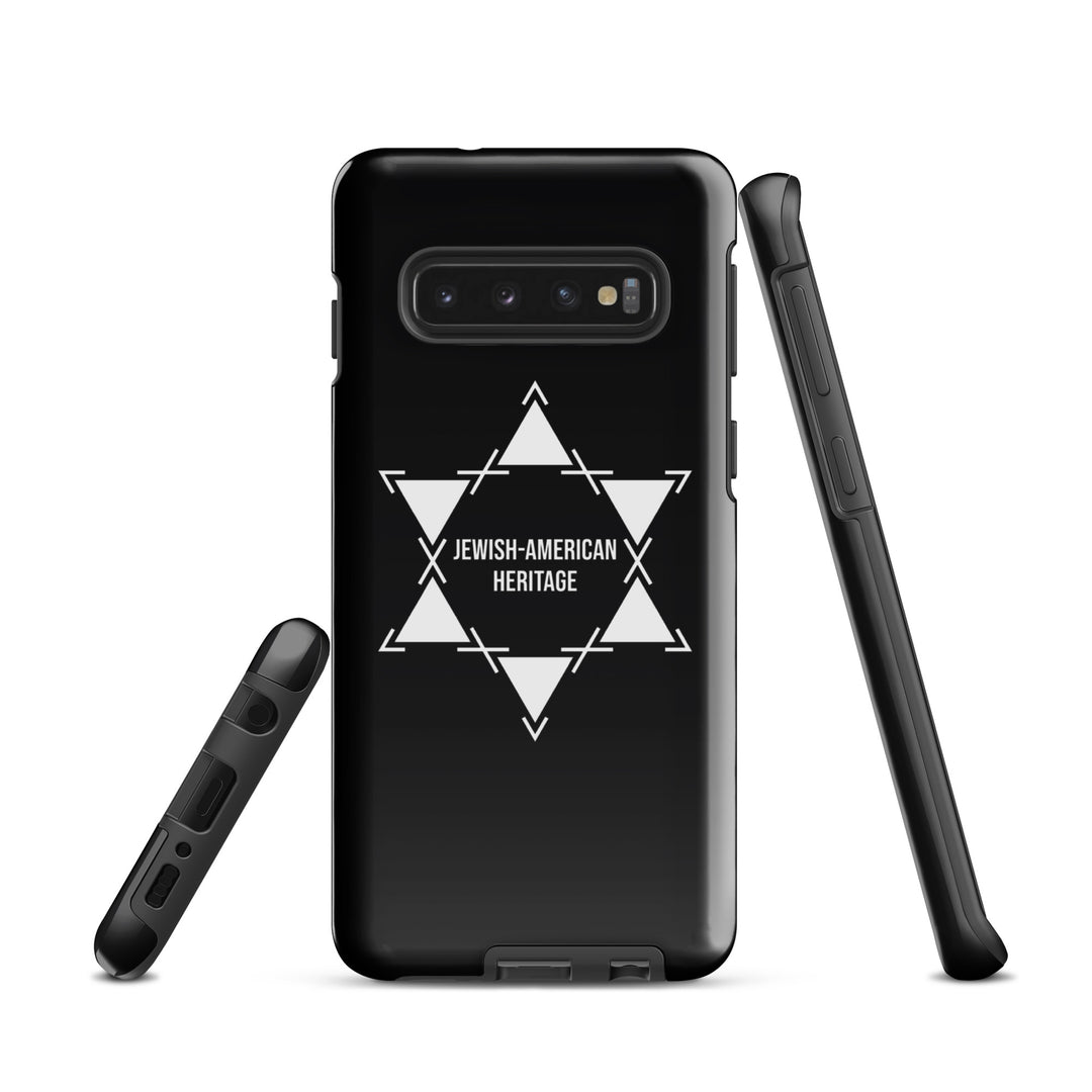 Jewish American Heritage Jewish pride tough case for samsung® in Glossy - back view
