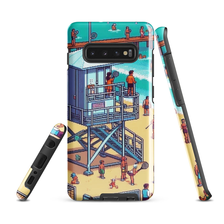Tough Case for Samsung® | TLV Frishman Beach 16 Bit