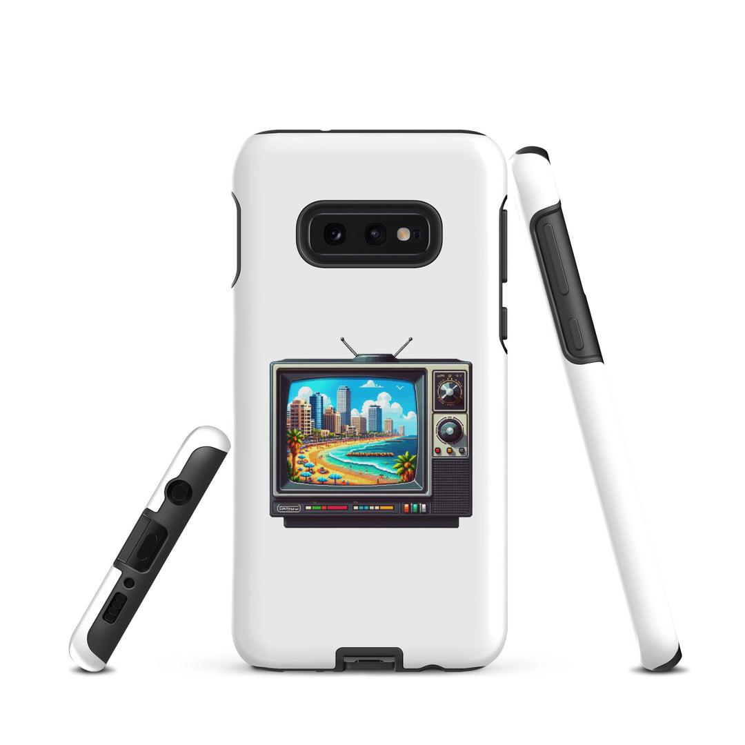 Tough Case for Samsung® | 16Bit Tel Aviv Beach