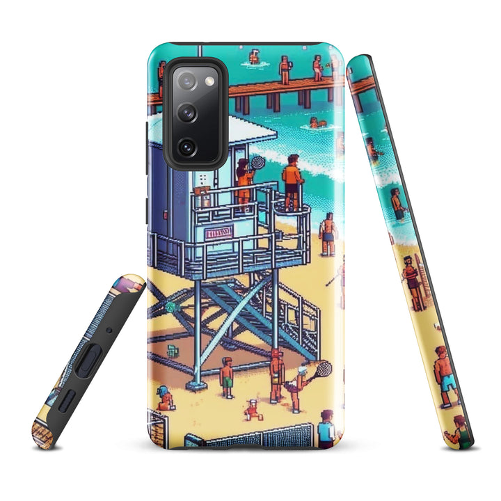 Tough Case for Samsung® | TLV Frishman Beach 16 Bit