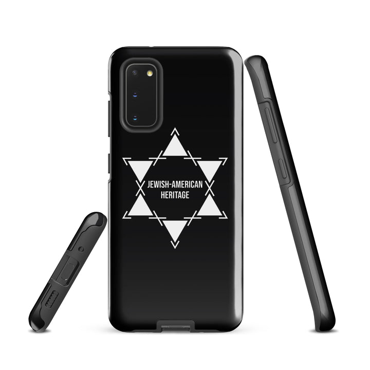 Jewish American Heritage Jewish pride tough case for samsung® in Glossy - folded view