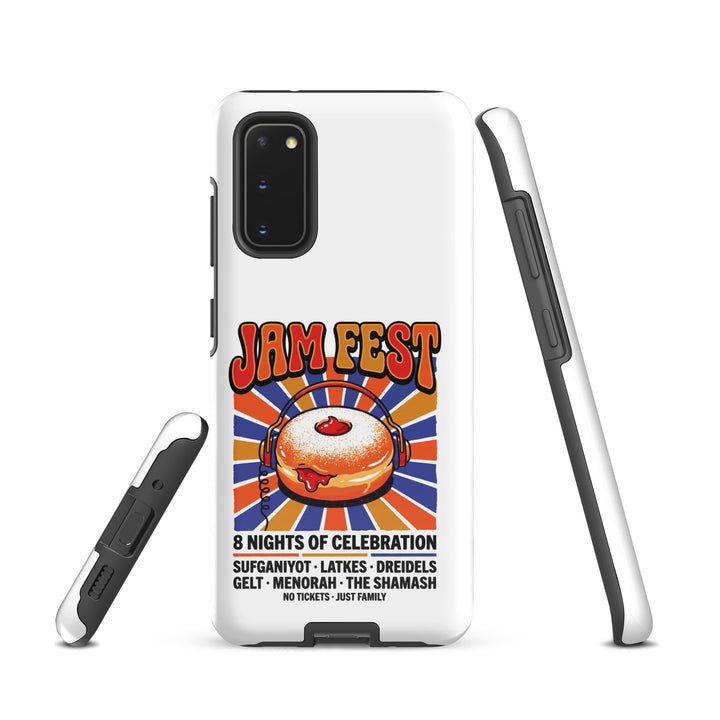 Jam Fest 8 Nights Jewish pride tough phone case for Samsung Galaxy S20, glossy finish - front view