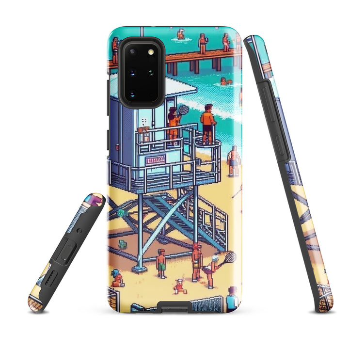 Tough Case for Samsung® | TLV Frishman Beach 16 Bit