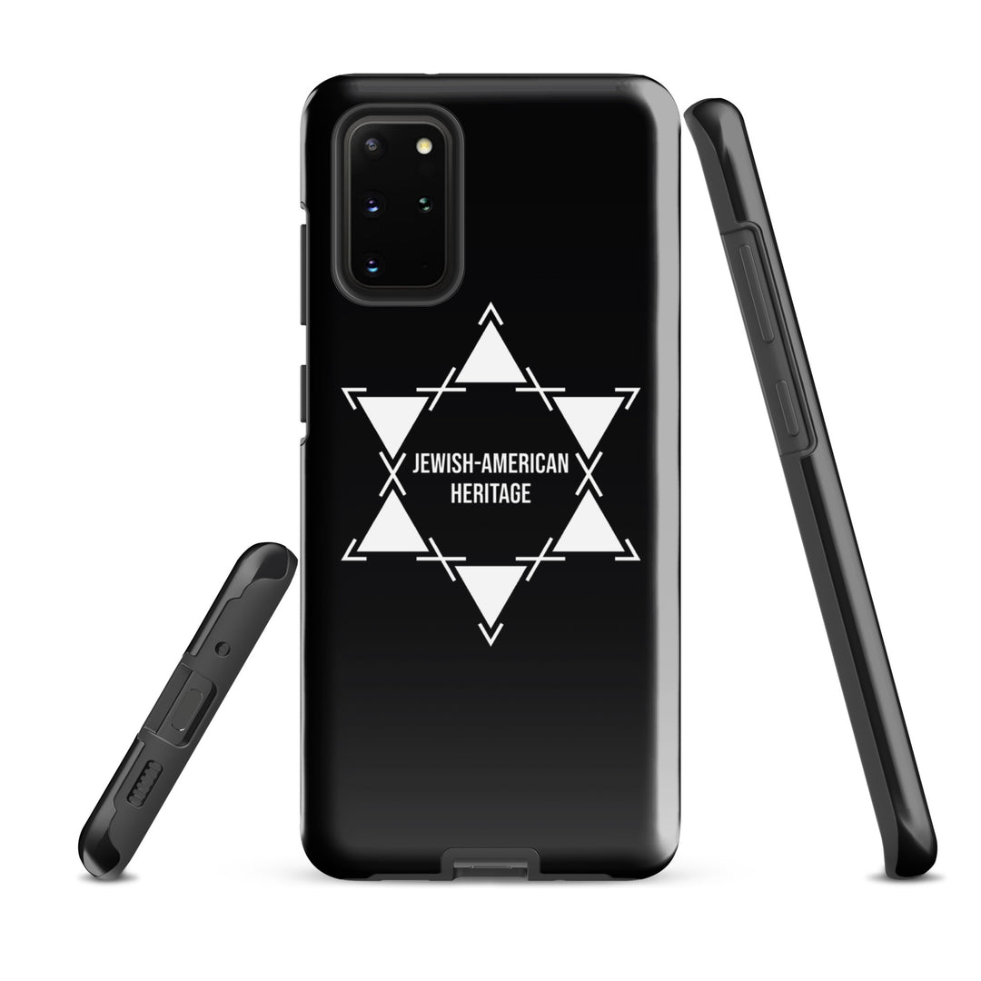 Jewish American Heritage Jewish pride tough case for samsung® in Glossy - close-up