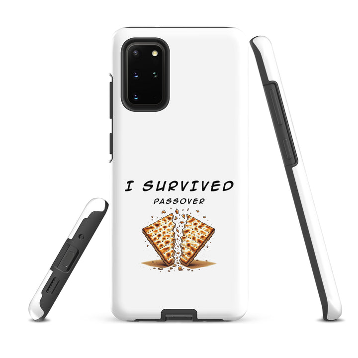 Passover Jewish pride tough phone case for Samsung Galaxy S20 Plus, glossy finish - front view