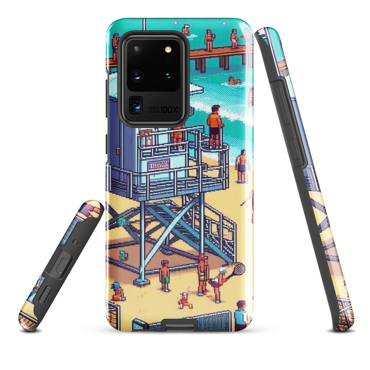 Tough Case for Samsung® | TLV Frishman Beach 16 Bit