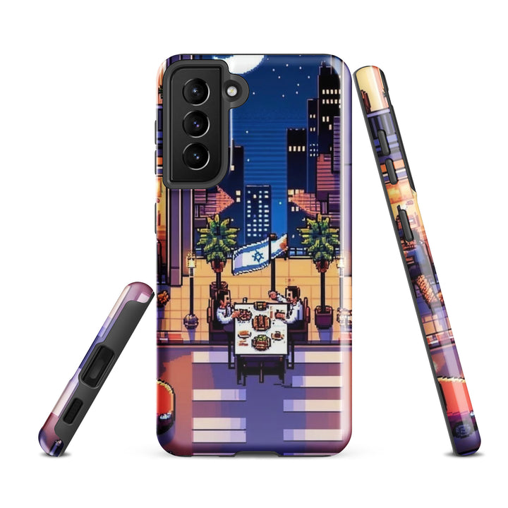 Tough Case for Samsung® | TLV Nightlife 16 Bit