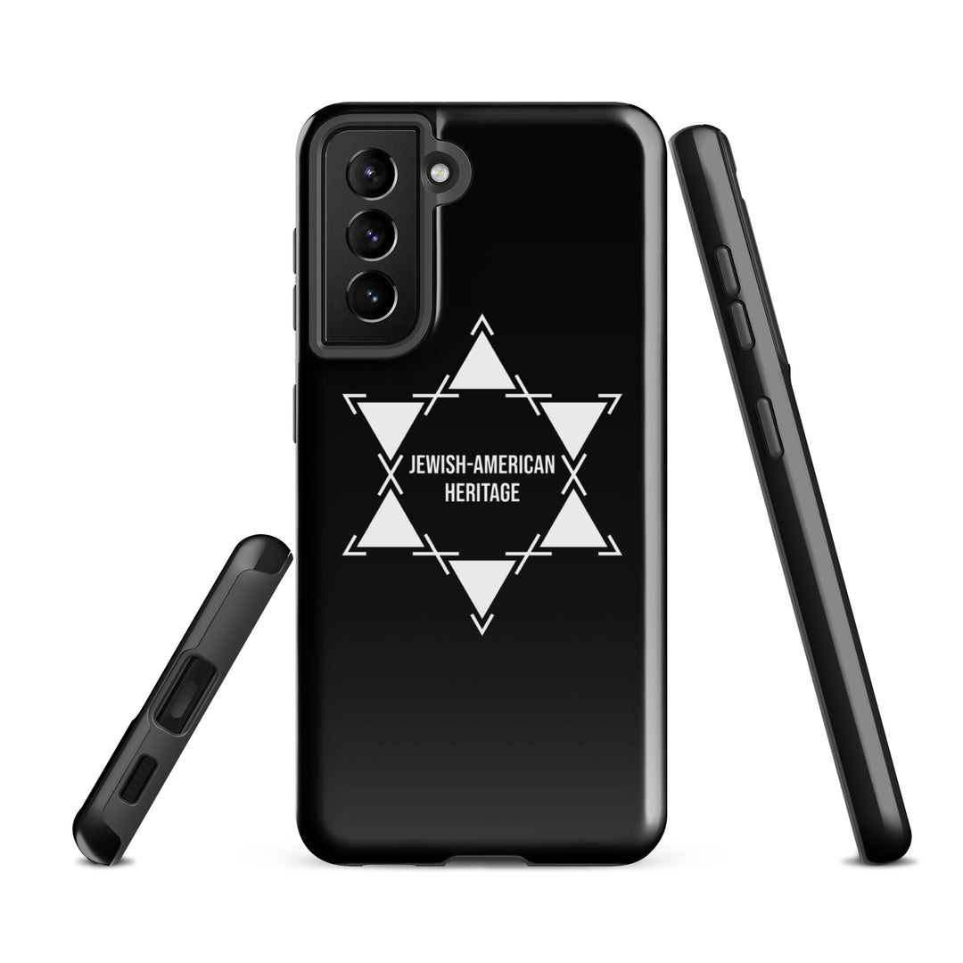 Jewish American Heritage Jewish pride tough case for samsung® in Glossy - lifestyle shot