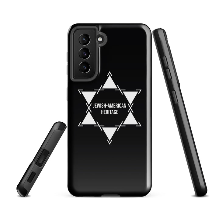 Jewish American Heritage Jewish pride tough case for samsung® in Glossy - lifestyle shot