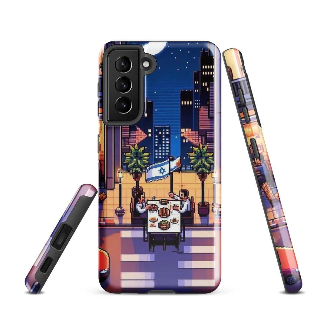 Tough Case for Samsung® | TLV Nightlife 16 Bit