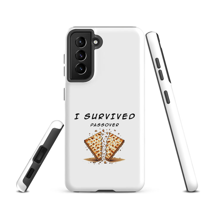 Passover Jewish pride tough phone case for Samsung Galaxy S21, glossy finish - front view