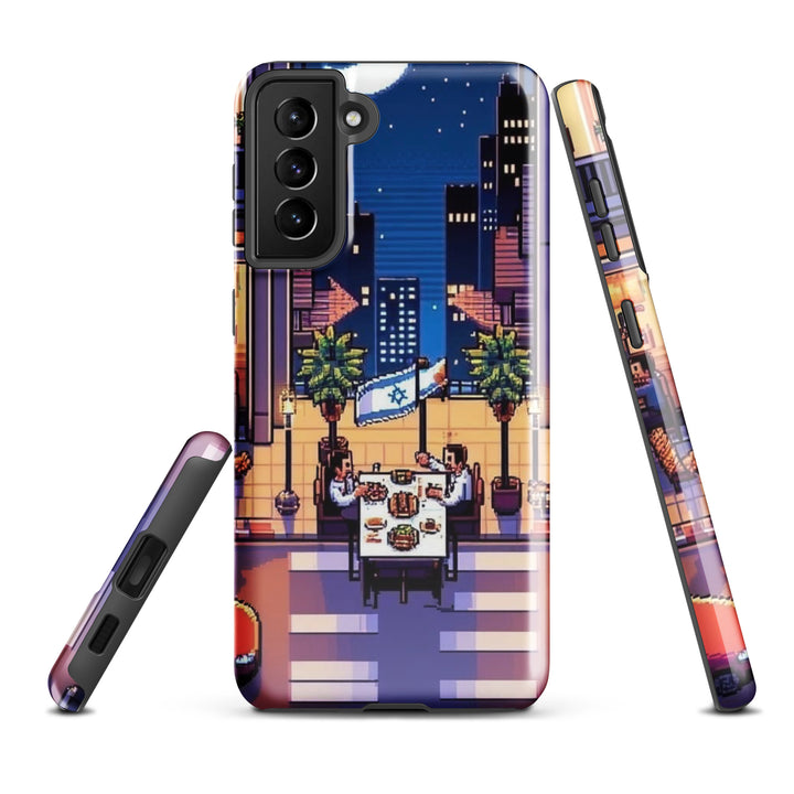 Tough Case for Samsung® | TLV Nightlife 16 Bit