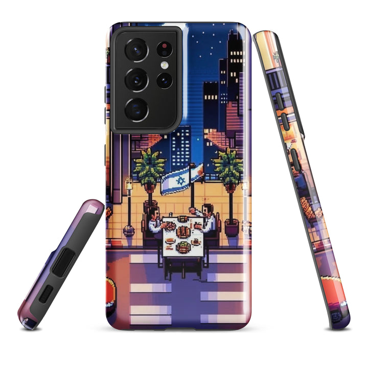 Tough Case for Samsung® | TLV Nightlife 16 Bit