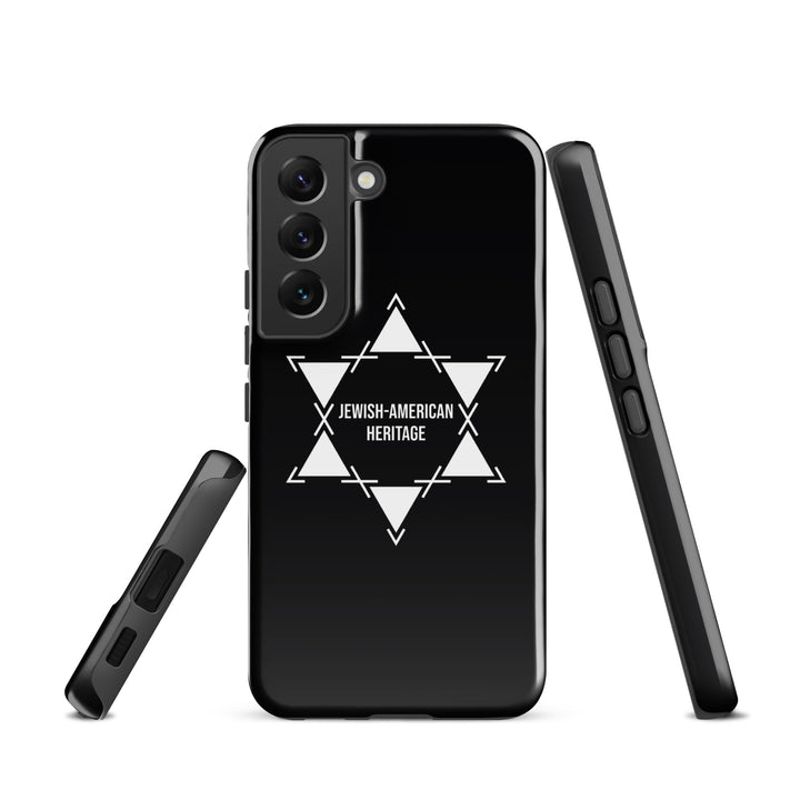 Jewish American Heritage Jewish pride tough case for samsung® in Glossy - folded view