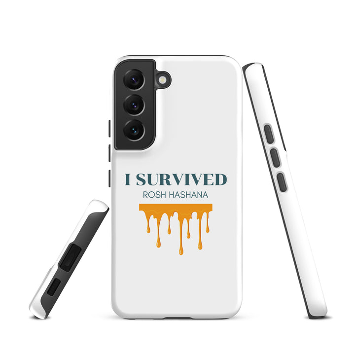 I Survived Rosh HaShana Jewish pride tough case for samsung® in Glossy - back view