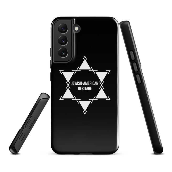 Jewish American Heritage Jewish pride tough case for samsung® in Glossy - back view