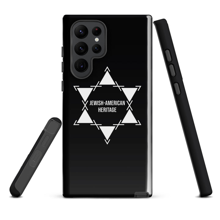 Jewish American Heritage Jewish pride tough case for samsung® in Glossy - close-up