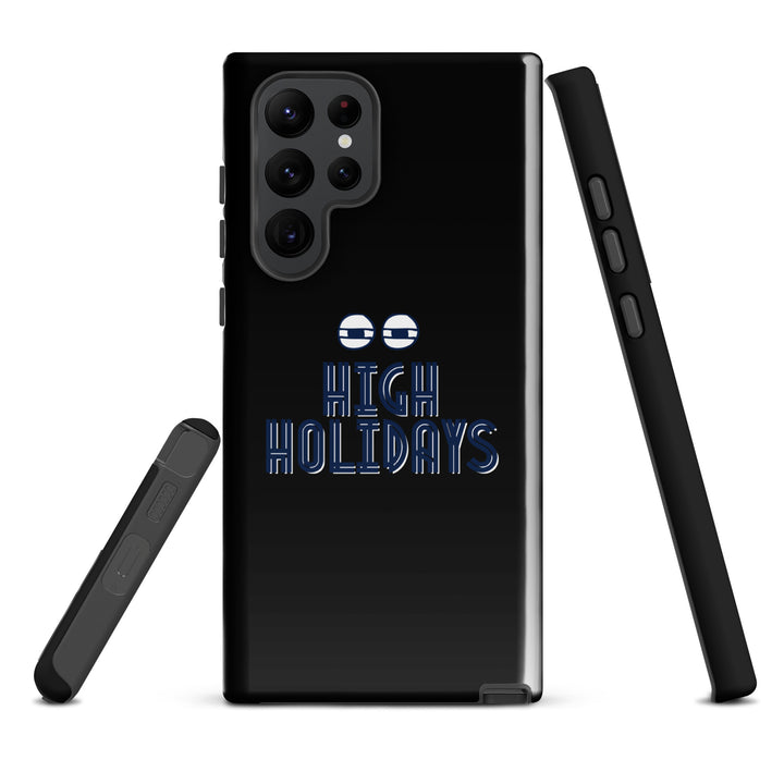 High Holidays Jewish pride tough phone case for Samsung Galaxy S22 Ultra, glossy finish - front view