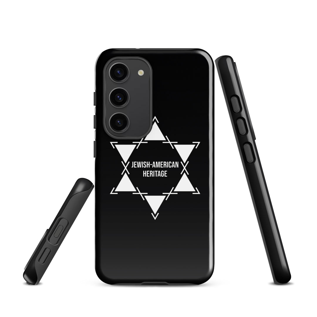 Jewish American Heritage Jewish pride tough case for samsung® in Glossy - lifestyle shot