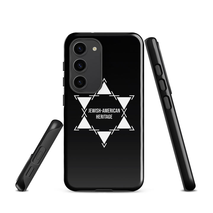 Jewish American Heritage Jewish pride tough case for samsung® in Glossy - lifestyle shot