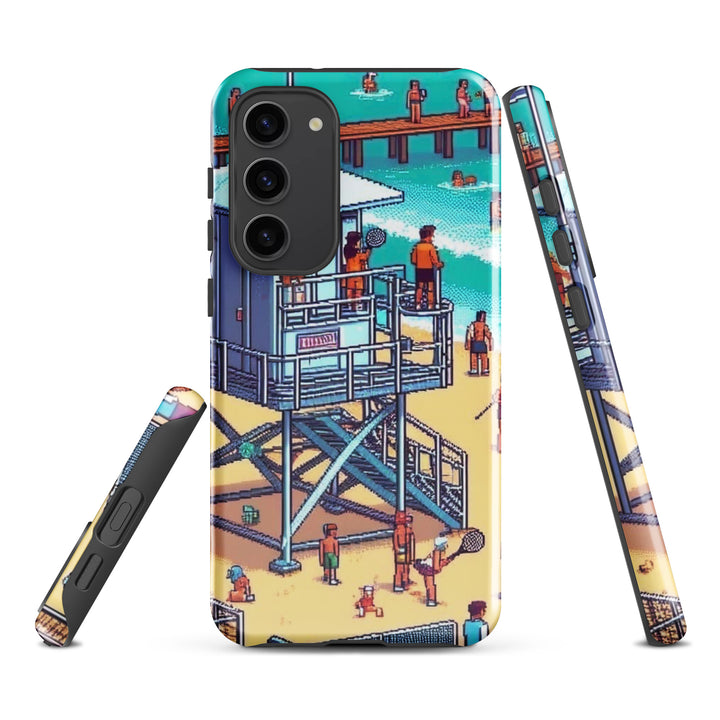 Tough Case for Samsung® | TLV Frishman Beach 16 Bit