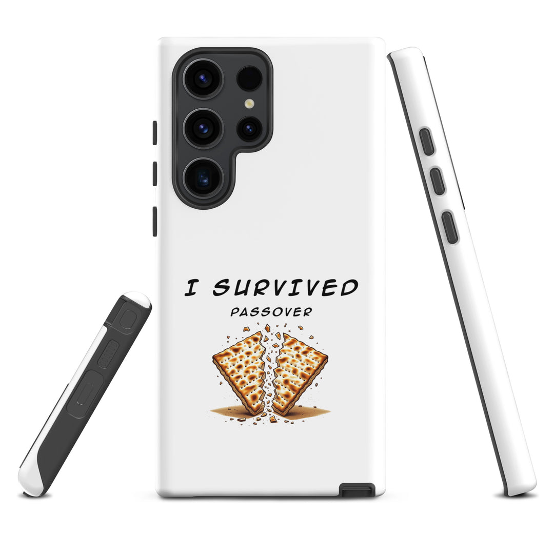 Passover Jewish pride tough phone case for Samsung Galaxy S23 Ultra, glossy finish - front view