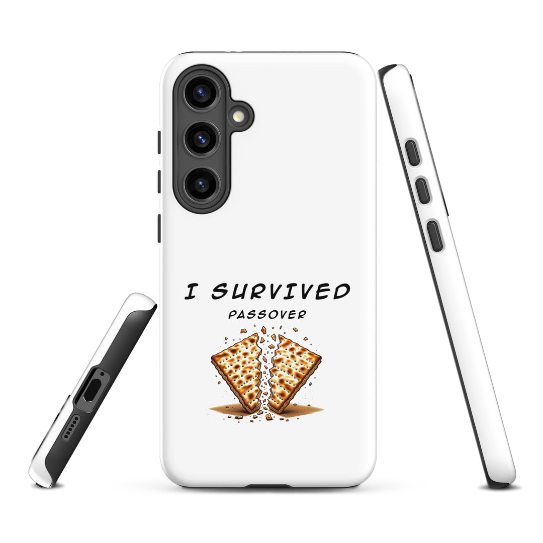 Passover Jewish pride tough phone case for Samsung Galaxy S24 Plus, glossy finish - front view