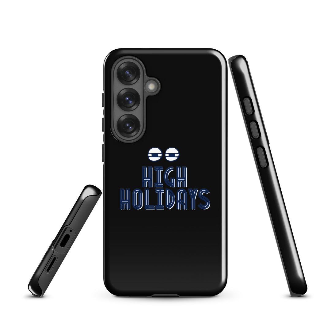 High Holidays Jewish pride tough phone case for Samsung Galaxy S25, glossy finish - front view