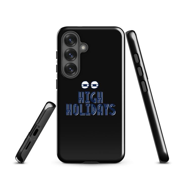 High Holidays Jewish pride tough phone case for Samsung Galaxy S25, glossy finish - front view