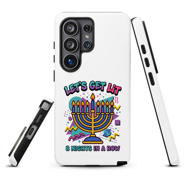 Lets Get Lit 90s Jewish pride tough phone case for Samsung Galaxy S26 Ultra, glossy finish - front view
