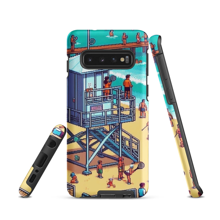 Tough Case for Samsung® | TLV Frishman Beach 16 Bit