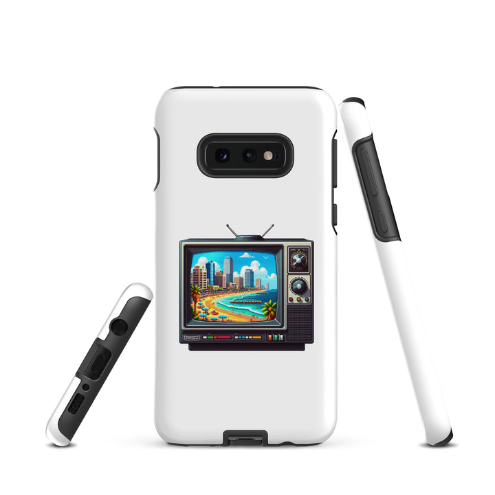 Tough Case for Samsung® | 16Bit Tel Aviv Beach