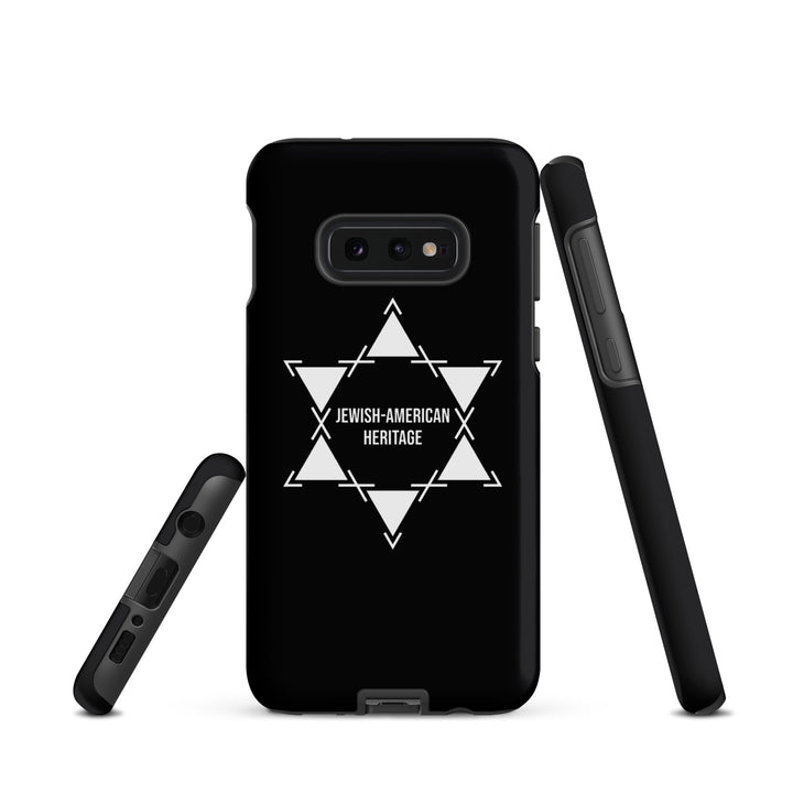 Jewish American Heritage Jewish pride tough case for samsung® in Matte - flat lay