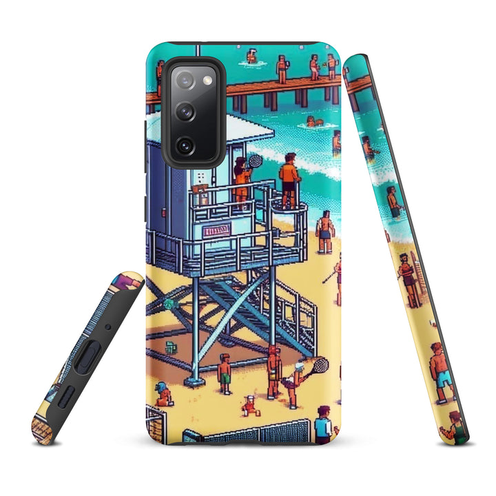 Tough Case for Samsung® | TLV Frishman Beach 16 Bit