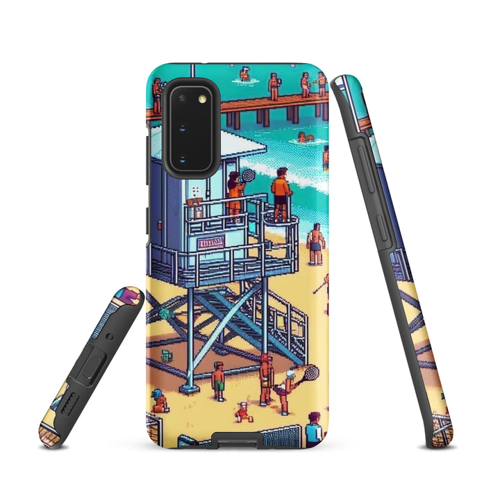 Tough Case for Samsung® | TLV Frishman Beach 16 Bit