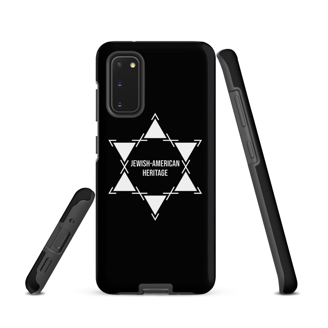 Jewish American Heritage Jewish pride tough case for samsung® in Matte - front view