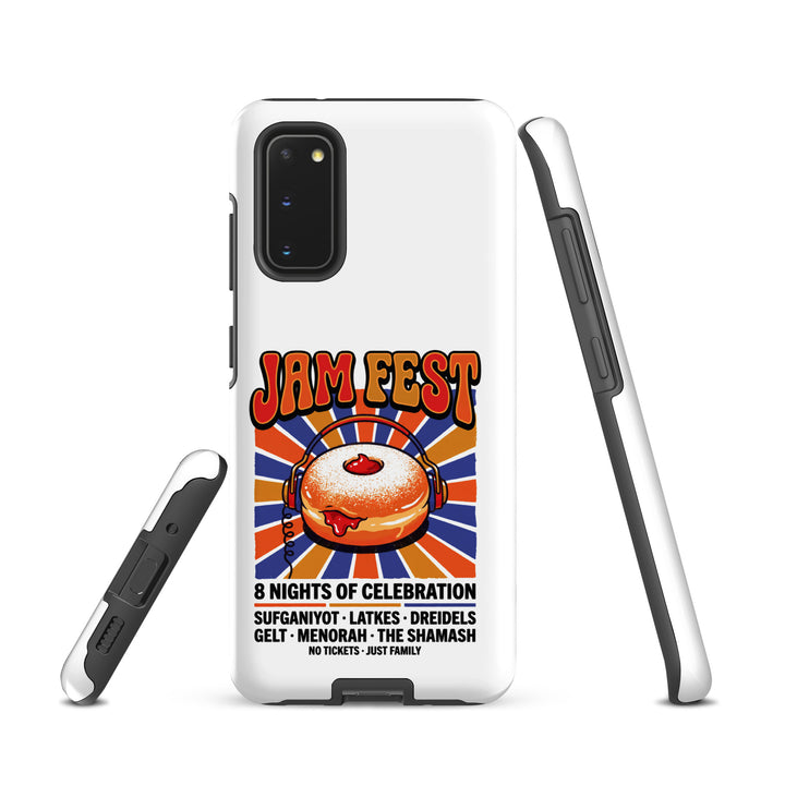 Jam Fest 8 Nights Jewish pride tough phone case for Samsung Galaxy S20, matte finish - front view
