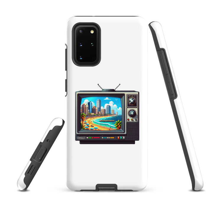 Tough Case for Samsung® | 16Bit Tel Aviv Beach