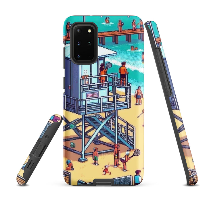 Tough Case for Samsung® | TLV Frishman Beach 16 Bit