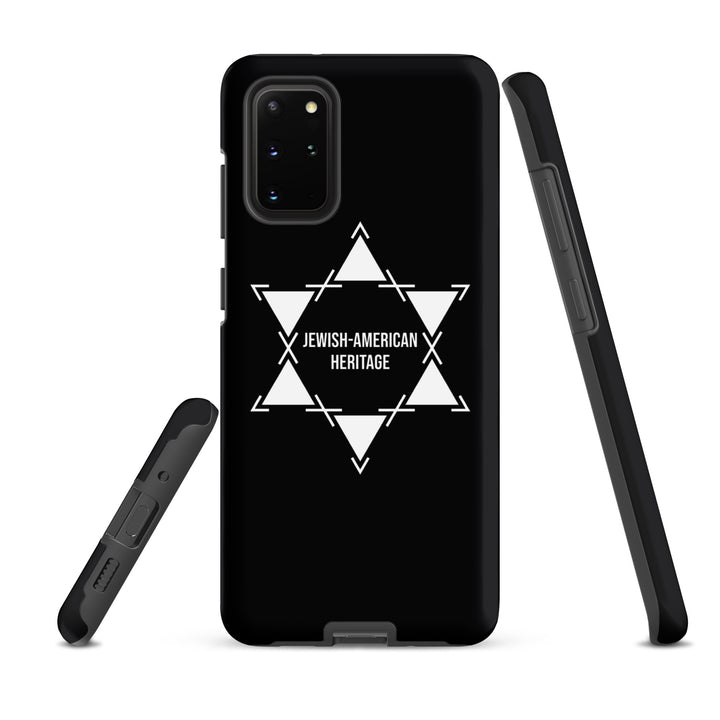 Jewish American Heritage Jewish pride tough case for samsung® in Matte - flat lay