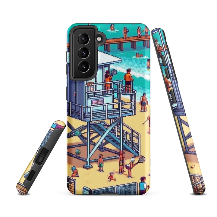 Tough Case for Samsung® | TLV Frishman Beach 16 Bit