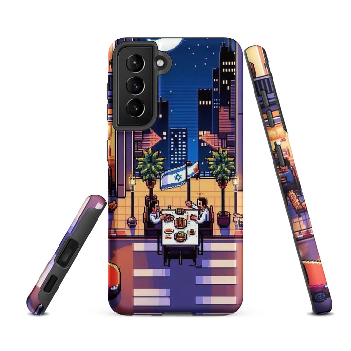 Tough Case for Samsung® | TLV Nightlife 16 Bit