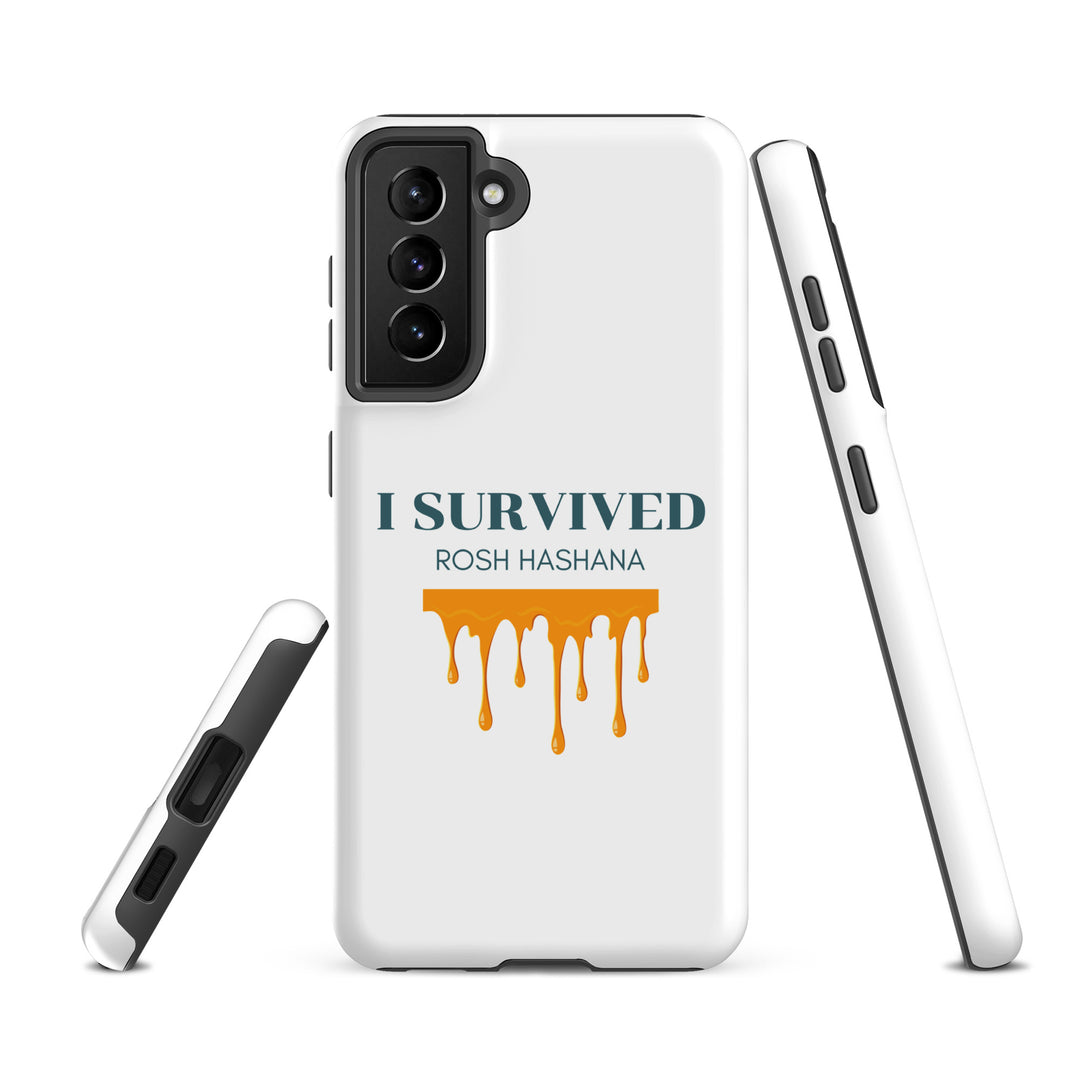 I Survived Rosh HaShana Jewish pride tough case for samsung® in Matte - front view